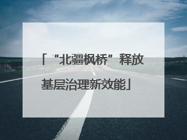 “北疆枫桥”释放基层治理新效能