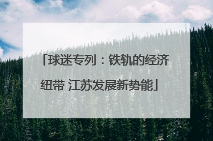 球迷专列：铁轨的经济纽带 江苏发展新势能