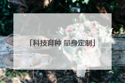 科技育种 量身定制