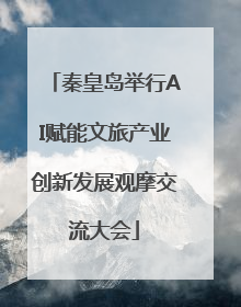 秦皇岛举行AI赋能文旅产业创新发展观摩交流大会