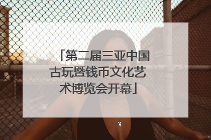 第二届三亚中国古玩暨钱币文化艺术博览会开幕