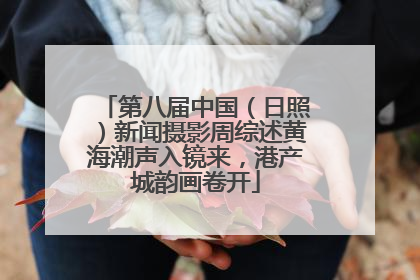 第八届中国（日照）新闻摄影周综述黄海潮声入镜来，港产城韵画卷开