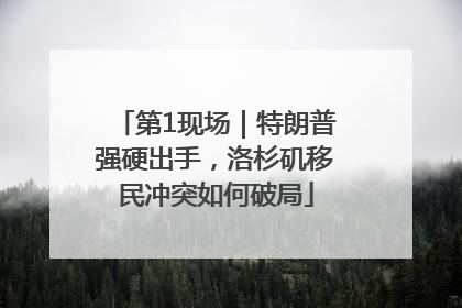 第1现场｜特朗普强硬出手，洛杉矶移民冲突如何破局
