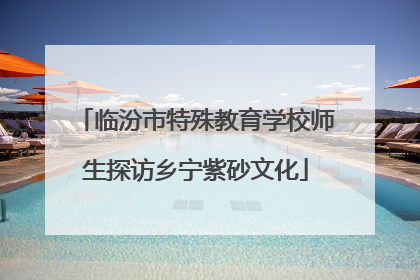 临汾市特殊教育学校师生探访乡宁紫砂文化