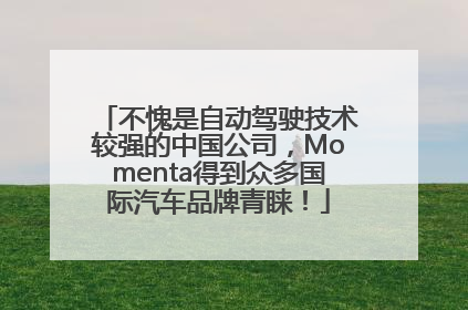 不愧是自动驾驶技术较强的中国公司，Momenta得到众多国际汽车品牌青睐！