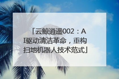 云鲸逍遥002：AI驱动清洁革命，重构扫地机器人技术范式