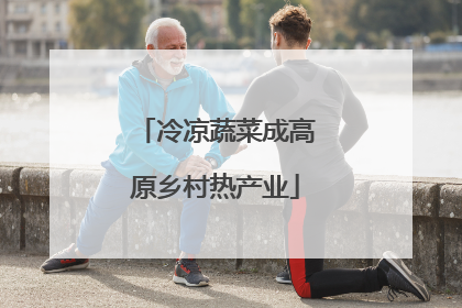 冷凉蔬菜成高原乡村热产业