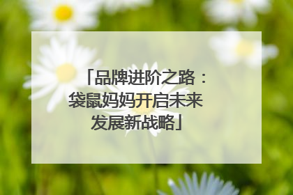 品牌进阶之路：袋鼠妈妈开启未来发展新战略