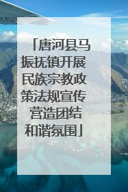 唐河县马振抚镇开展民族宗教政策法规宣传 营造团结和谐氛围