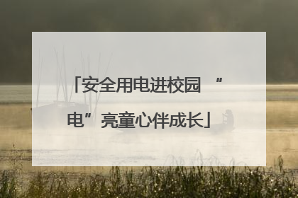 安全用电进校园 “电”亮童心伴成长