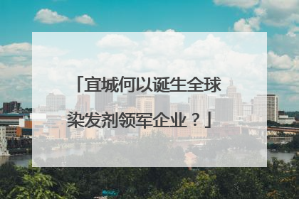 宜城何以诞生全球染发剂领军企业？