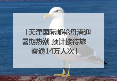 天津国际邮轮母港迎暑期热潮 预计接待旅客逾14万人次