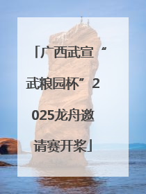广西武宣“武粮园杯”2025龙舟邀请赛开桨