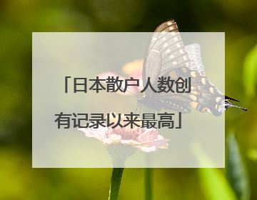 日本散户人数创有记录以来最高