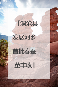 澜沧县发展河乡首批春蚕茧丰收