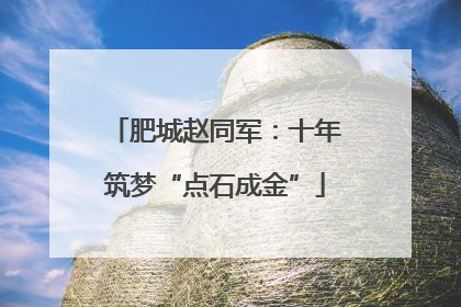 肥城赵同军：十年筑梦“点石成金”