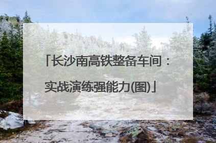 长沙南高铁整备车间：实战演练强能力(图)