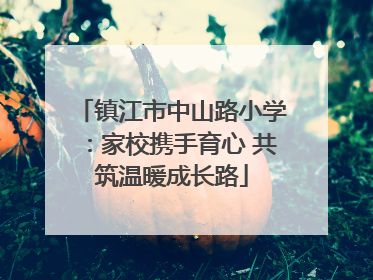 镇江市中山路小学：家校携手育心 共筑温暖成长路