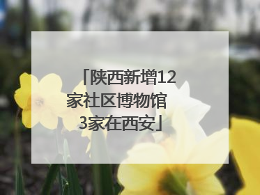 陕西新增12家社区博物馆 3家在西安
