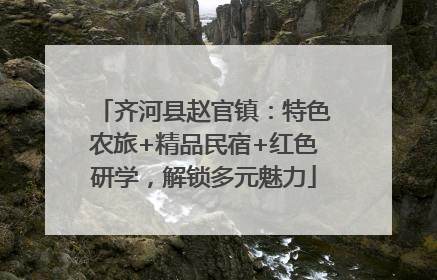 齐河县赵官镇：特色农旅+精品民宿+红色研学，解锁多元魅力