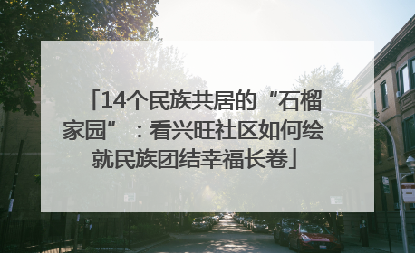 14个民族共居的“石榴家园”：看兴旺社区如何绘就民族团结幸福长卷